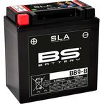 BS Battery SLA Wartungsfreie Batterie BB9-B, 12V, 9,5 Ah, wartungsfrei, werkseitig aktiviert, hohe Sicherheits- und Vibrationsfestigkeit