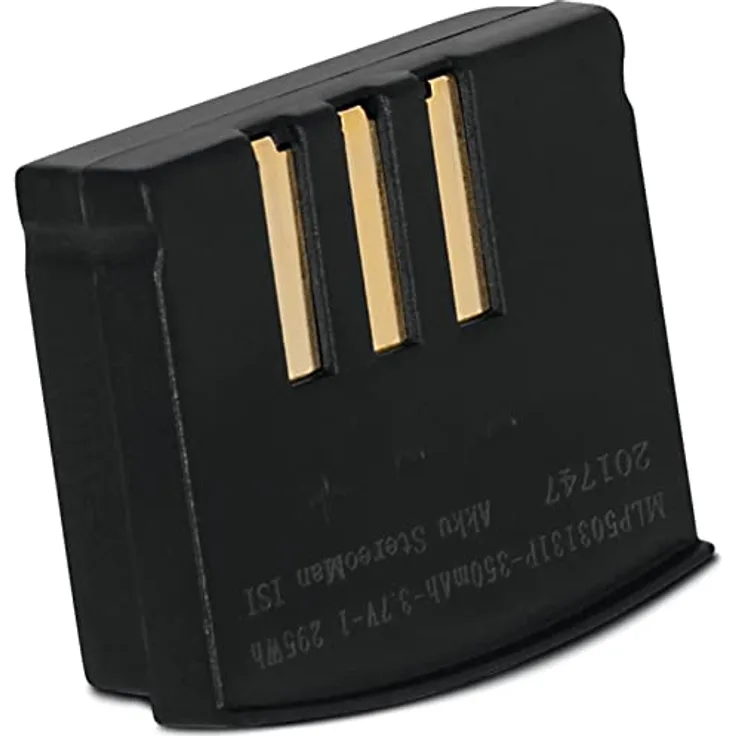 TechniSat Akku STEREOMAN ISI 2 - Stereoman Kopfhörer Akku kompatibel zu STEREOMAN ISI 2 (Hi-Polymer Wechselakku, Batterie, 3.7 Volt, Akkuaufladezeit 3 h, ca. 14 Stunden Akkulaufzeit) schwarz