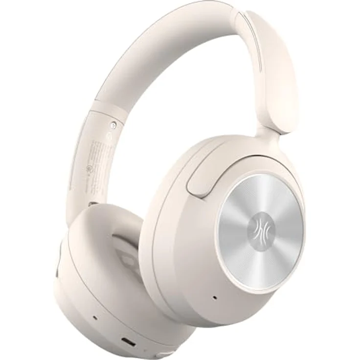 OneOdio Focus A6, Hybrid Active Noise Cancelling Over-Ear Kopfhörer mit 75h Spielzeit, LDAC Hi-Res Sound, Bluetooth 6.0, App-Steuerung und Dual-Mikrofon für klare Gespräche – Bild 1