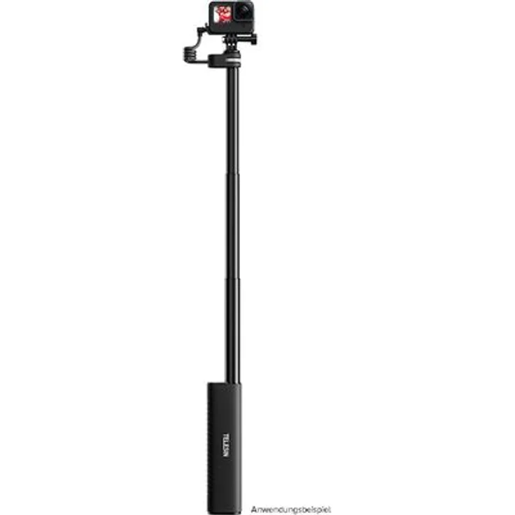 Telesin Selfiestick 90cm mit 10000mAh Powerbank, tragbares Stativ für Smartphones und Actionkameras