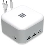 XtremeMac X-Cube Pro USB-C Dockingstation - Leistungsstarker 6-in-1 USB Hub mit 130W - Ideal für den modernen Setup