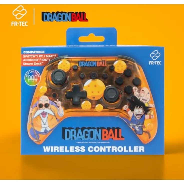 BLADE Wireless Dragon Ball Kame Controller, Mehrfarbiger Gamepad mit Beleuchtung für Nintendo Switch, PC, iOS und Android – Bild 7