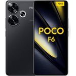 Xiaomi Poco F6 5G Dual SIM Smartphone, Schwarz (256 GB, 6.67", 50 MP Kamera, LiquidCool Technologie 4.0)