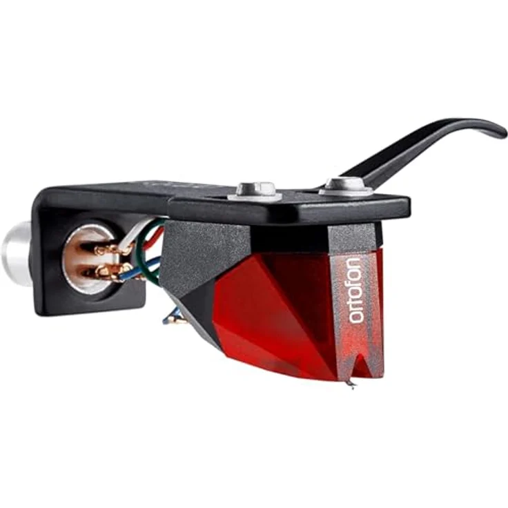 Ortofon 2M Red, Moving Magnet Tonabnehmer mit SH-4 Headshell, rot, 5,5 mV Ausgangsspannung – Bild 3