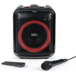 Bigben Max - Bluetooth Speaker (Akkubetrieb), Bluetooth Lautsprecher, Schwarz
