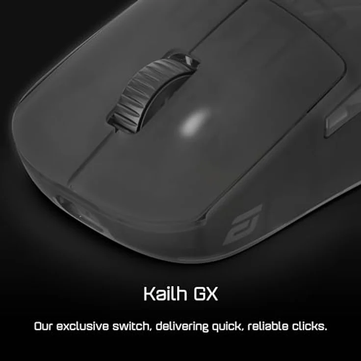 Endgame Gear OP1w 4k Wireless Gaming Maus, kabellos - Dark Frost - Profi-Gaming-Maus mit PixArt PAW3395-Sensor bis 26.000 CPI – Bild 3