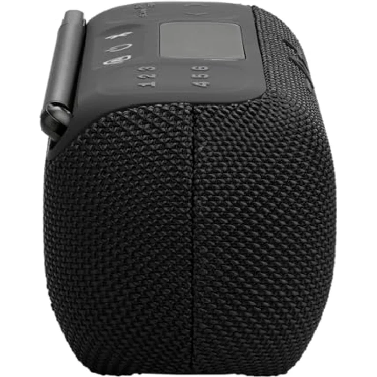 JBL Tuner 3, Tragbares DAB/DAB+/UKW Bluetooth Radio mit 6 Sendern, 15 Std Wiedergabe, IP68 wasser- und staubdicht, Auracast Multi-Cast, Schwarz – Bild 3