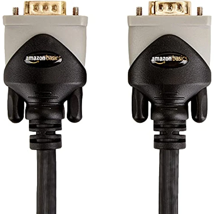 AmazonBasics VGA-auf-VGA-Kabel, 3 m, 15-polig (Full HD 1080p) – Bild 4