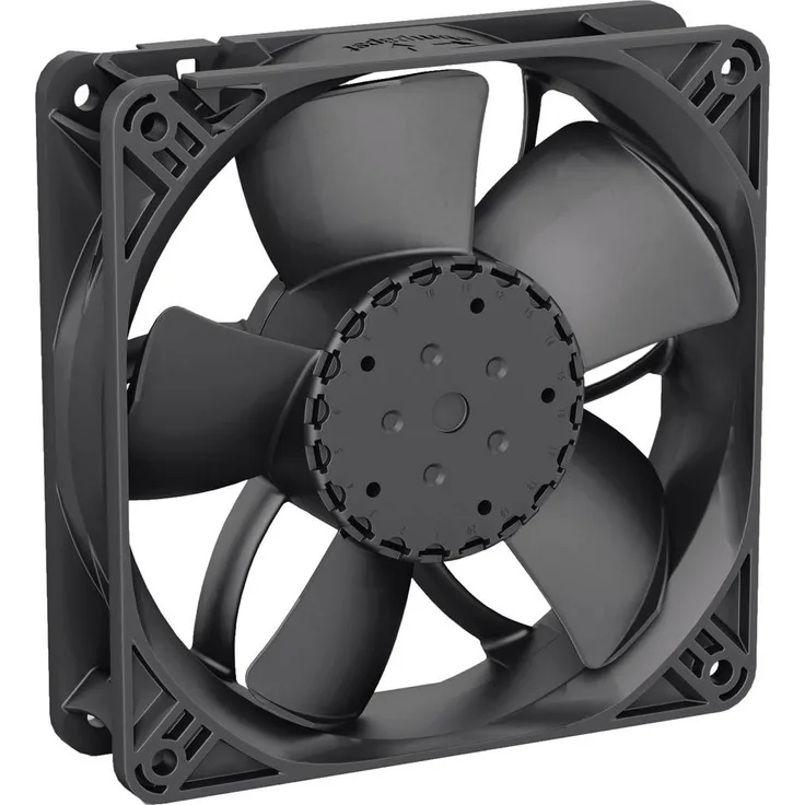 EBM Papst 4312NN-709 Axiallüfter, 12 V/DC, Luftdurchsatz 187 m³/h, kompakte Größe 119 x 119 x 32 mm