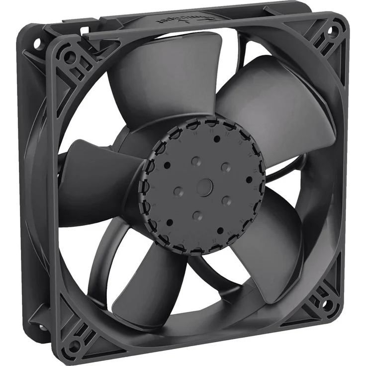 EBM Papst 4312NN-709 Axiallüfter, 12 V/DC, Luftdurchsatz 187 m³/h, kompakte Größe 119 x 119 x 32 mm