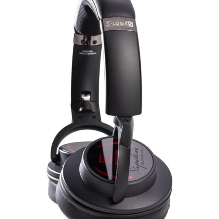 Ultrasone Signature Quantum, High-End Kopfhörer mit Kabel, Closed-Back Design und S-Logic5 Technologie, schwarz-rot – Bild 5