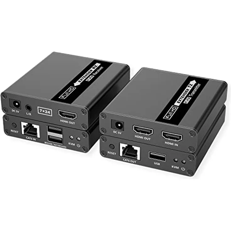 VALUE KVM Verlängerung über Kat.6/6A, HDMI, max. 70m