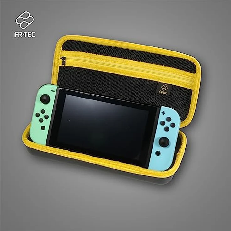 FRTEC Trage- und Aufbewahrungstasche, offiziell von DC lizenziert, Premium-Tasche für Nintendo Switch, OLED und Lite (Batman) – Bild 3