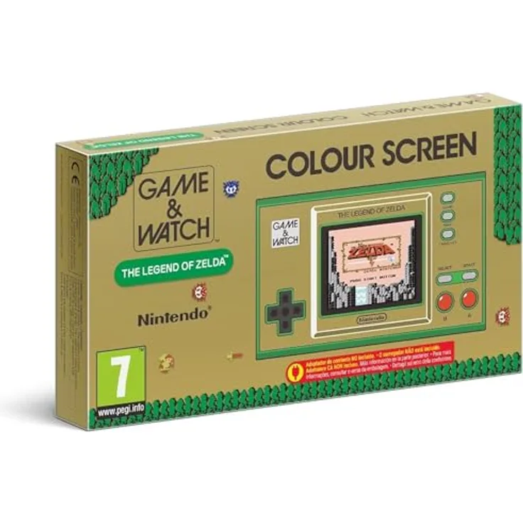 Nintendo Game & Watch: The Legend of Zelda, Handheld-Konsole aus hochwertigem Material, langlebig - Preisvergleich