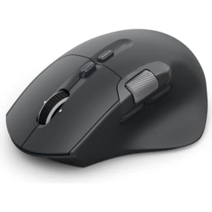 Hama WM-900, Ergonomische Multi-Device Funkmaus mit 3200 DPI und RGB-Beleuchtung, Schwarz, versandkostenfrei – Bild 9