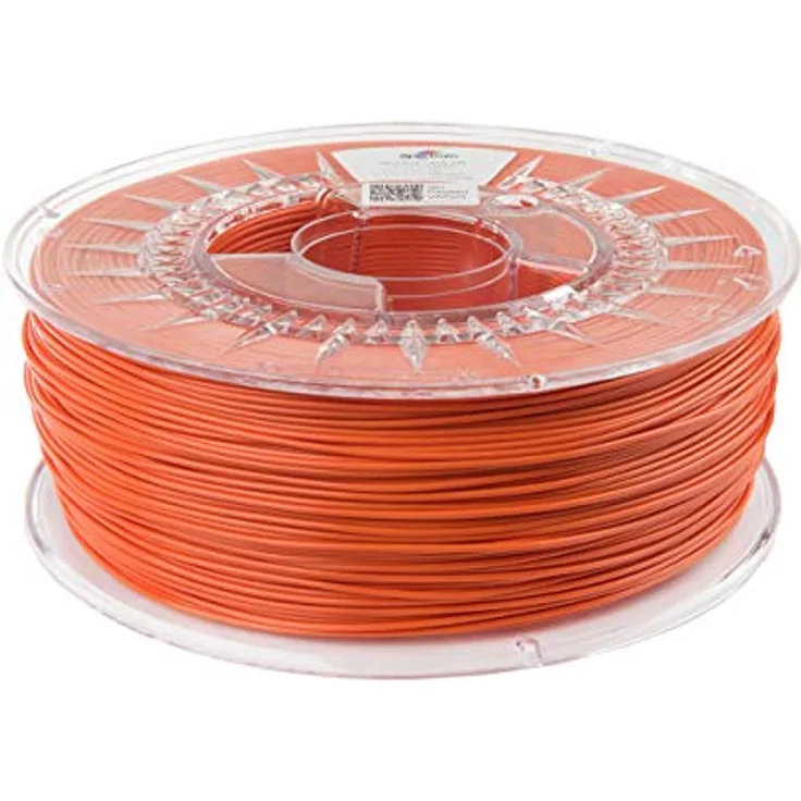 Spectrum Filaments ASA 275 Lion Orange, professionelles UV-beständiges 3D-Druckfilament, Drucktemperatur 200-240°C, orange