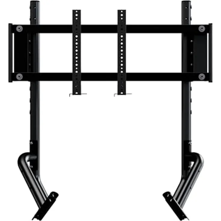 OPLITE R8 Single Monitor Mount Black, robuste Monitorhalterung mit 6-stufiger Höhenverstellung für R8 Fury bis 57 Zoll, max. 30 kg