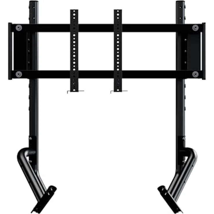 OPLITE R8 Single Monitor Mount Black, robuste Monitorhalterung mit 6-stufiger Höhenverstellung für R8 Fury bis 57 Zoll, max. 30 kg – Bild 1