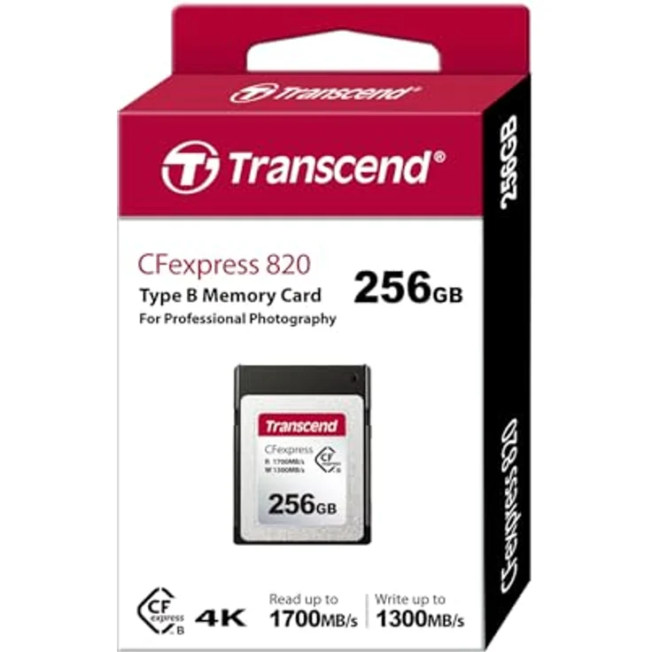 Transcend CFexpress 820 Typ B Speicherkarte TS256GCFE820 – Bild 3
