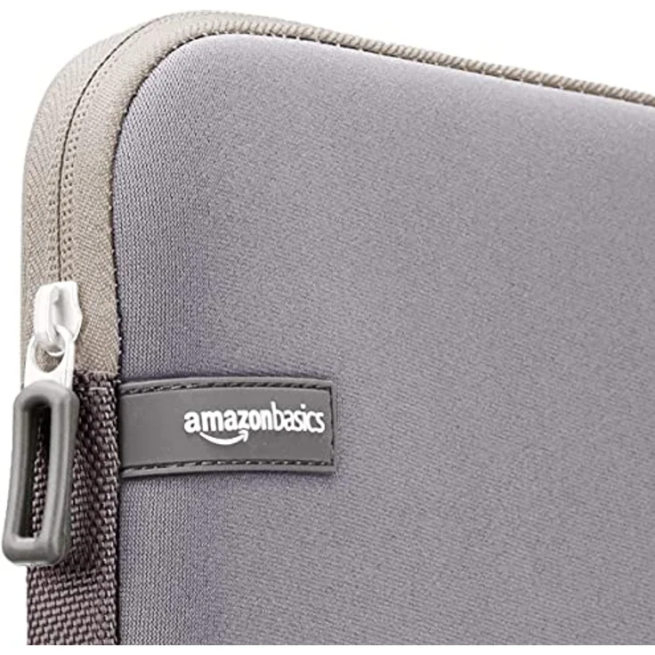 AmazonBasics Laptop-Schutzhülle, für eine Bildschirmdiagonale von 15 - 15,6 Zoll, Grau – Bild 5