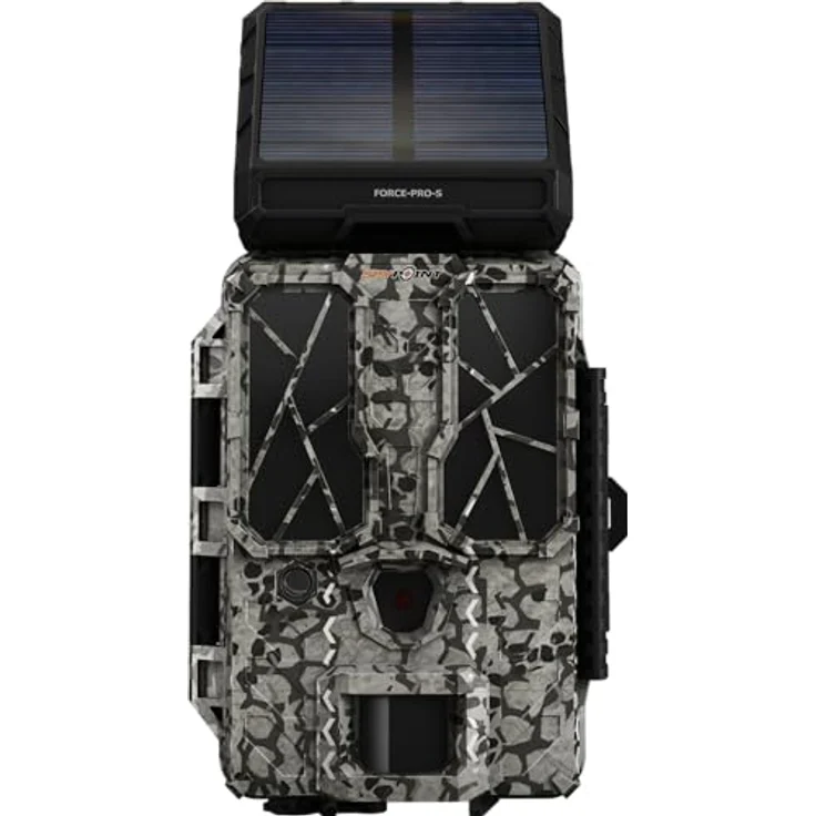 Spypoint Wildkamera Force-Pro-S 30 MP 4K Wildkamera mit Solarpanel, 54 LEDs - Grün – Bild 2
