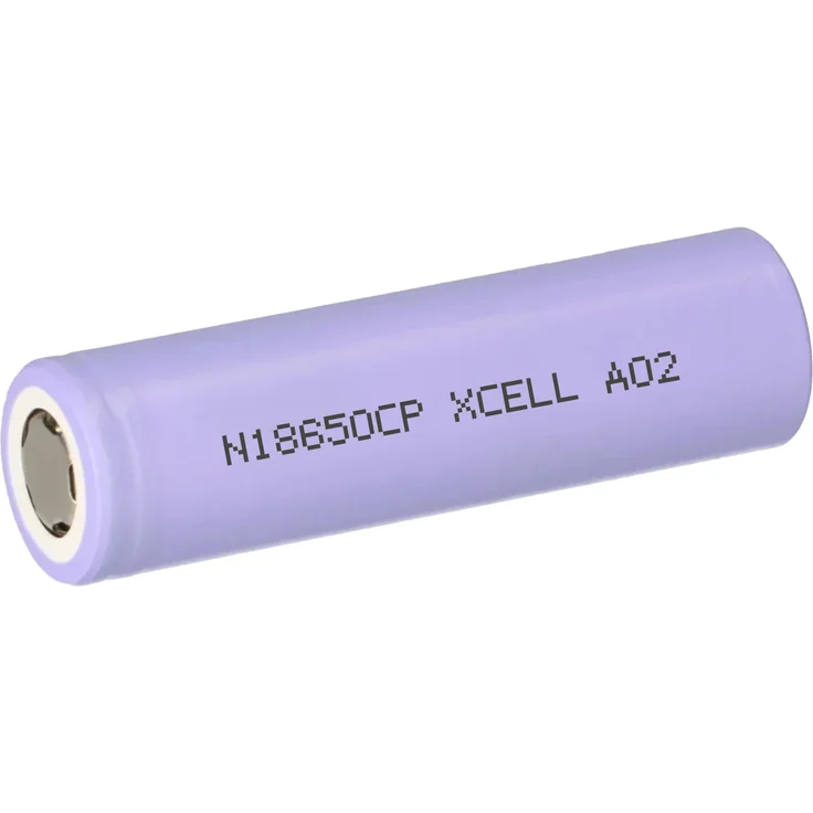 XCell Akku 18650-35E, 18650 Flattop Li-Ionen Akku mit 3350 mAh und 3,6 V