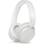 PHILIPS TAH4209WH Kabelloser Bluetooth-Kopfhörer - 55 Stunden Spielzeit, dynamischer Bass, deutliche Anrufe - Weiß