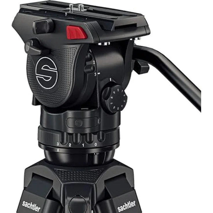 Sachtler Stativ System Ace XL CF GS Mk II (1019CM), Kamera-Zubehör mit 8 kg Nutzlast, Kohlefaserstativ, beleuchtete Libelle – Bild 4