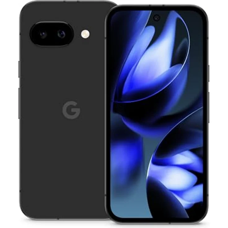 Google Pixel 9a: Android-Smartphone ohne SIM-Lock, mit KI-Kamera, 24 Stunden Akkulaufzeit und leistungsstarken Sicherheitsfunktionen – Obsidian, 128GB – Bild 1