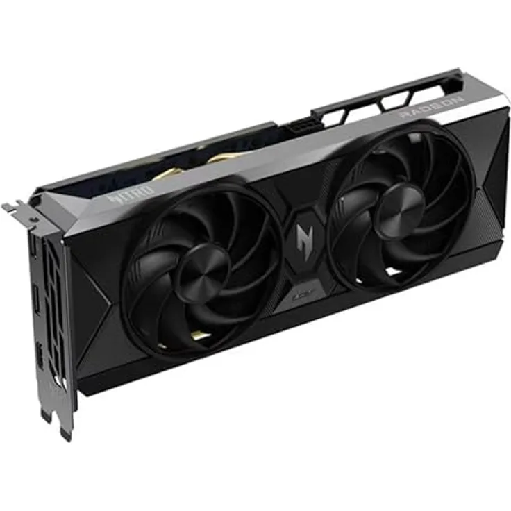 Acer Nitro AMD RX9060 XT OC 16GB, Grafikkarte mit GDDR6-Speicher und fortschrittlichem Kühlsystem