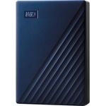 WD My Passport for Mac Externe Festplatte 6 TB (USB-C, Passwortschutz, Mac kompatibel) Mitternachtsblau
