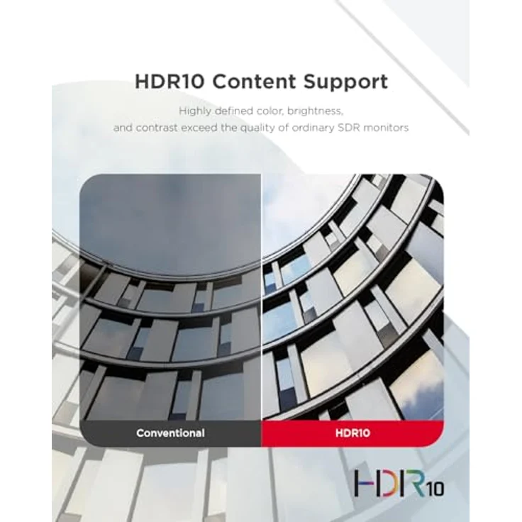 ViewSonic VA2708-4K-HD 27 Zoll 4K UHD Monitor mit HDR 10, Dual HDMI und DisplayPort, SuperClear IPS – Bild 5