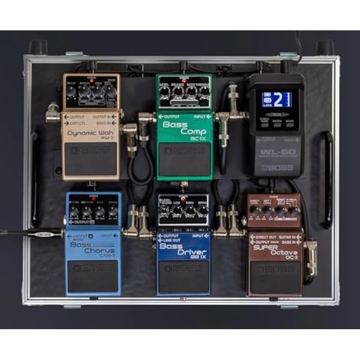 Boss WL-60 Wireless System, Plug-and-Play Funksystem für Pedalboards, extrem niedrige Latenz, bis zu 25 Stunden Akkulaufzeit – Bild 7