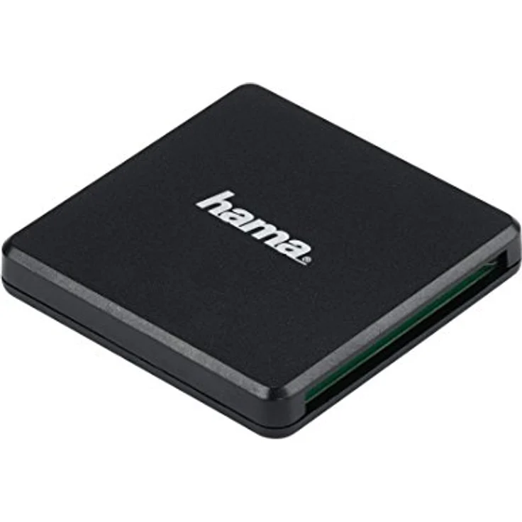 Hama Kartenleser USB 3.0 (Kartenlesegerät für SD | SDHC | SDXC | microSD | microSDHC | microSDXC | CF Speicherkarte, Card Reader mit USB Kabel für Windows PC|Mac|Notebook|Laptop|TV) schwarz – Bild 2