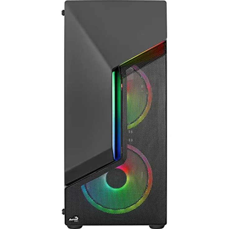 AeroCool Scape V3 schwarz Midi Tower mit Glasfenster – Bild 2