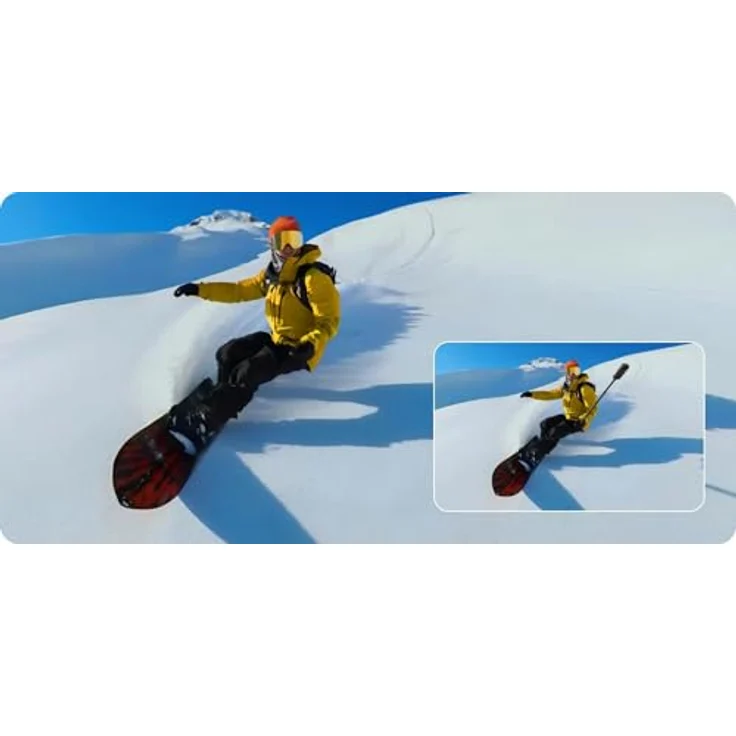 Insta360 Unsichtbarer Selfie Stick (mit Hülle), 85cm, leicht und kompakt für 360° Aufnahmen, ideal für Alltagsaufnahmen – Bild 8