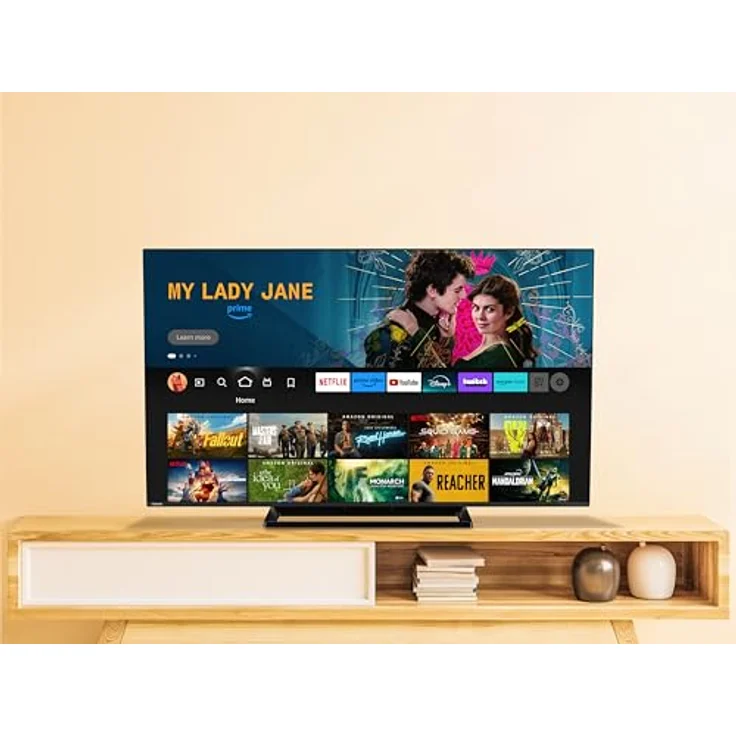 Toshiba 65UF3F63DAR, 65 Zoll Smart TV mit 4K UHD, Dolby Vision HDR, Dolby Atmos, Fire TV, Sound by Onkyo, Triple-Tuner, LED TV – Bild 2