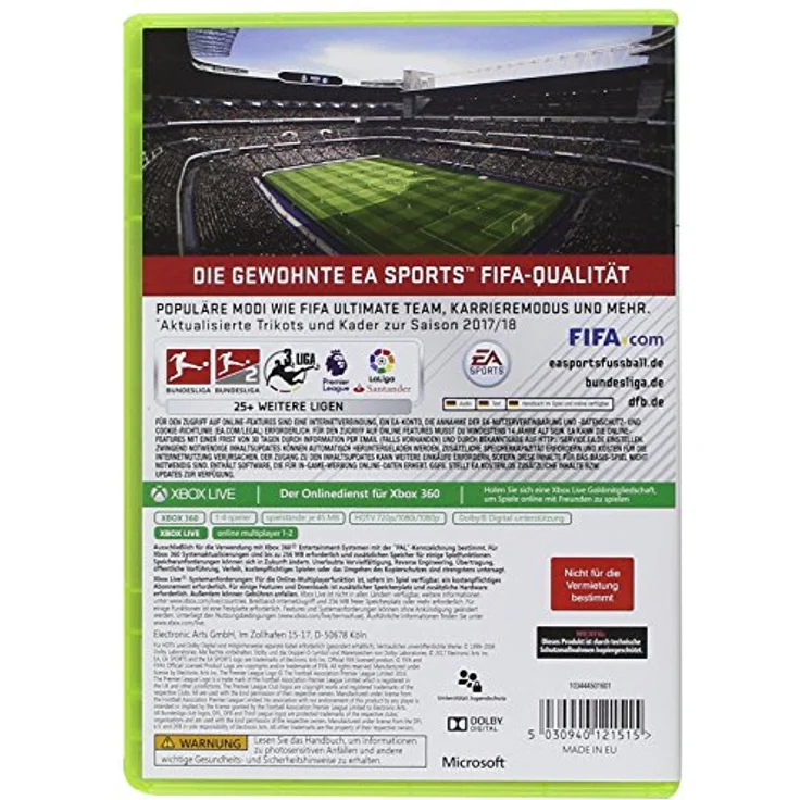 FIFA 18 (Xbox 360) – Bild 2