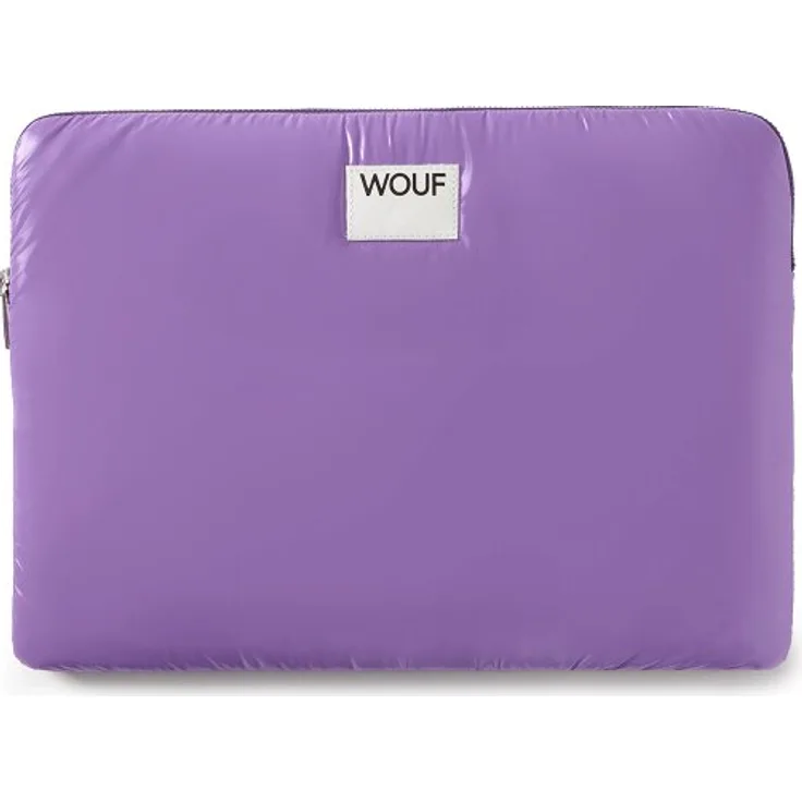 Wouf Glossy Laptophülle 33 cm, lila, 100% Polyester, schlankes Design