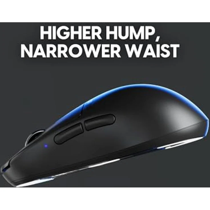 Pulsar Gaming Gears X2H Wired Gaming-Maus, ergonomisches Design mit PAW3395-Sensor, ultraleicht, schwarz – Bild 2