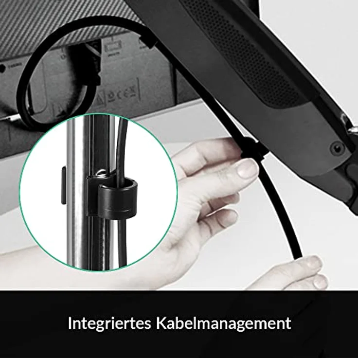 ARCTIC Z2-3D (Gen 3) - Dual-Monitorarm mit Gasliftarm für zwei Monitore, Monitorhalterung für bis zu 34''-34'' Ultrawide, bis zu 8 kg-17.6 Ibs pro Arm, neigbar, schwenkbar, höhenverstellbar – Bild 6