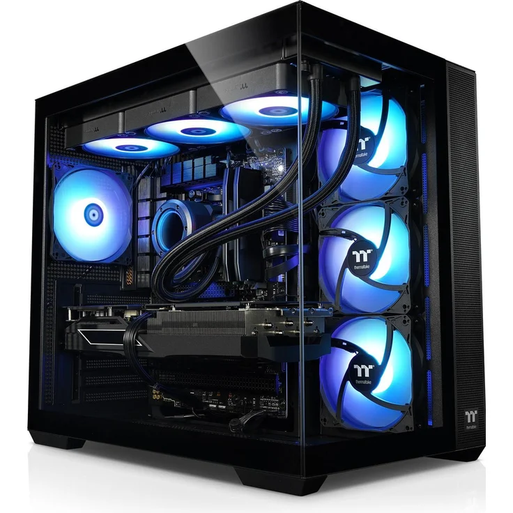 Kiebel Hydra IX, Gaming-PC mit AMD Ryzen 7 9800X3D, 2000 GB SSD und GeForce RTX 5080, Ultra HD (4K) Gaming