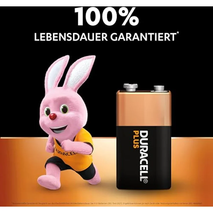 Duracell Plus Power Einwegbatterie 9V Alkali (142305) – Bild 2