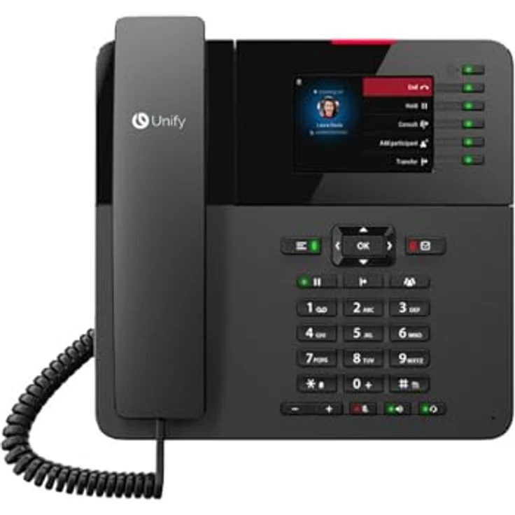 Unify OpenScape Desk Phone CP410, VoIP-Telefon mit mehreren Leitungen und SIP-Unterstützung – Bild 3
