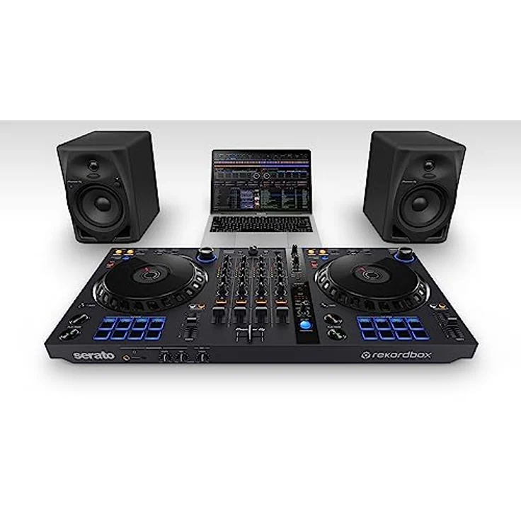 Pioneer DJ DM-50D-BT, 5 Zoll Desktop-Monitor-System mit Bluetooth®, 2 Soundmodi für DJing und Produktion, Schwarz – Bild 4