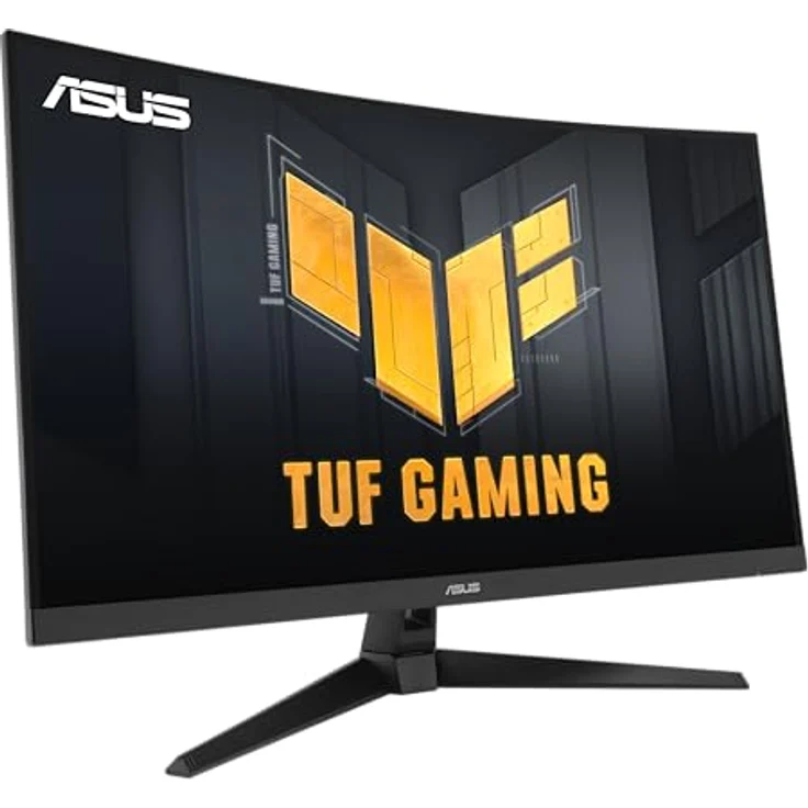 ASUS TUF Gaming VG32WQ3B Curved Monitor - 32 Zoll WQHD, 180 Hz, 1ms GtG, FreeSync, AdaptiveSync, HDR 10, Fast-VA Panel, 16:9, 2560x1440, DisplayPort, HDMI, Speaker – Bild 2