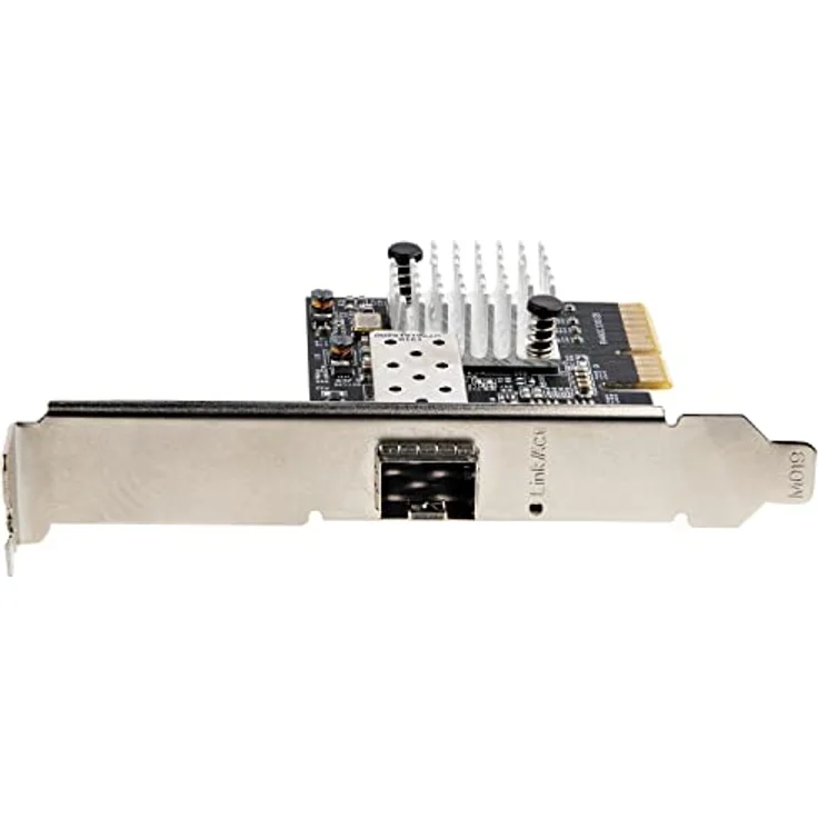 StarTech.com 10Gbe PCI Express SFP+ Netzwerkkarte - LWL Netzwerkkarte mit SFP+ Port - Open SFP+ für MSA-konforme LWL/Glasfaser/Kupfer Module/Direct-Attach Kabel - 10Gbit LWL PCIe NIC (PEX10GSFP) – Bild 3