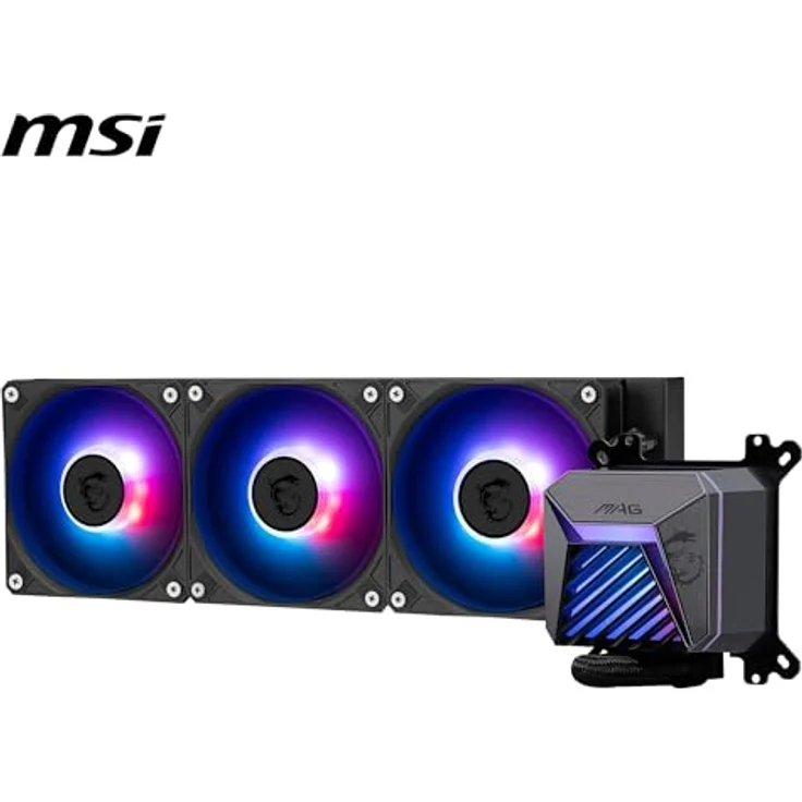 MSI MAG CORELIQUID A15 360 COOLER, CPU Wasserkühler, Schwarz – Bild 2