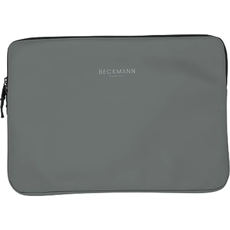 Beckmann Street Sleeve 13”, Laptop Sleeve mit Fleece-Futter, wasserfest und aus 100% recyceltem PET, Grün