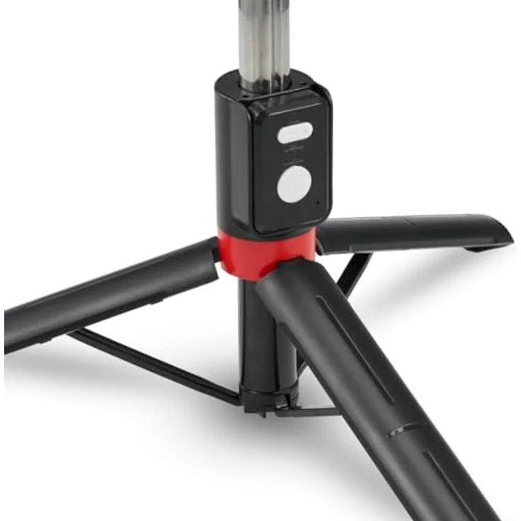 Hama Fancy Stand 110, 3-Bein Stativ für Smartphone mit Bluetooth-Fernauslöser, Schwarz – Bild 6